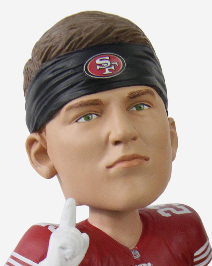 Christian McCaffrey & George Kittle San Francisco 49ers Wild Card Win Dual Bobblehead FOCO - FOCO.com