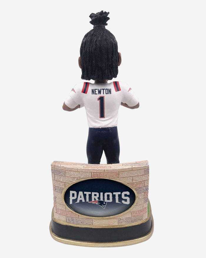 Cam Newton New England Patriots Welcome Bobblehead FOCO - FOCO.com