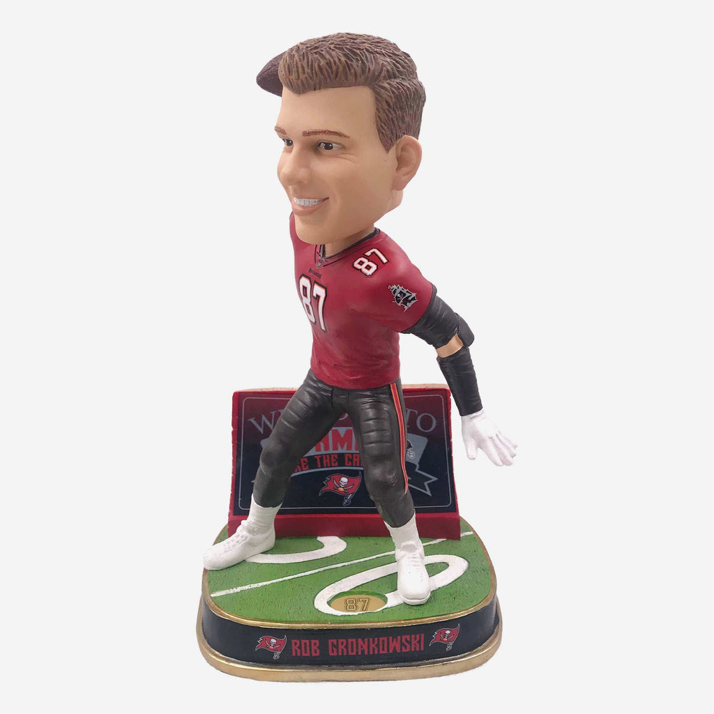 Rob Gronkowski Tampa Bay Buccaneers Welcome Bobblehead FOCO - FOCO.com