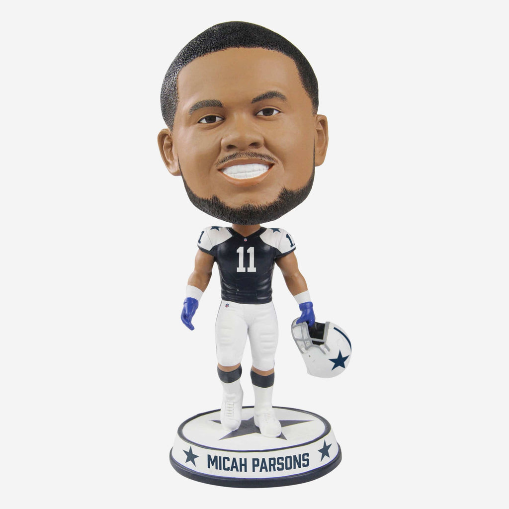 Micah Parsons Dallas Cowboys Retro Uniform Variant Bighead Bobblehead FOCO - FOCO.com
