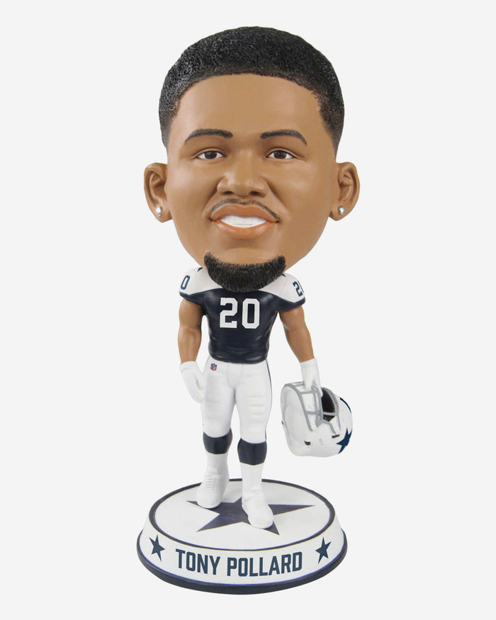 Tony Pollard Dallas Cowboys Retro Uniform Variant Bighead Bobblehead FOCO - FOCO.com