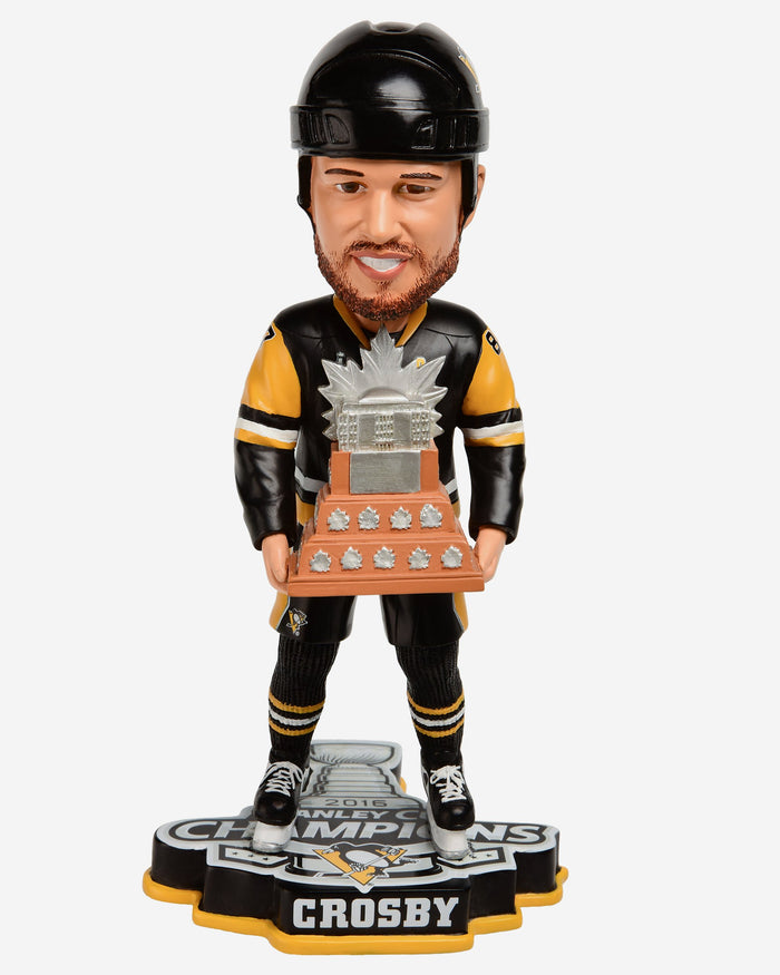 Sidney Crosby Pittsburgh Penguins 2016 Stanley Cup Champions MVP Bobblehead FOCO - FOCO.com