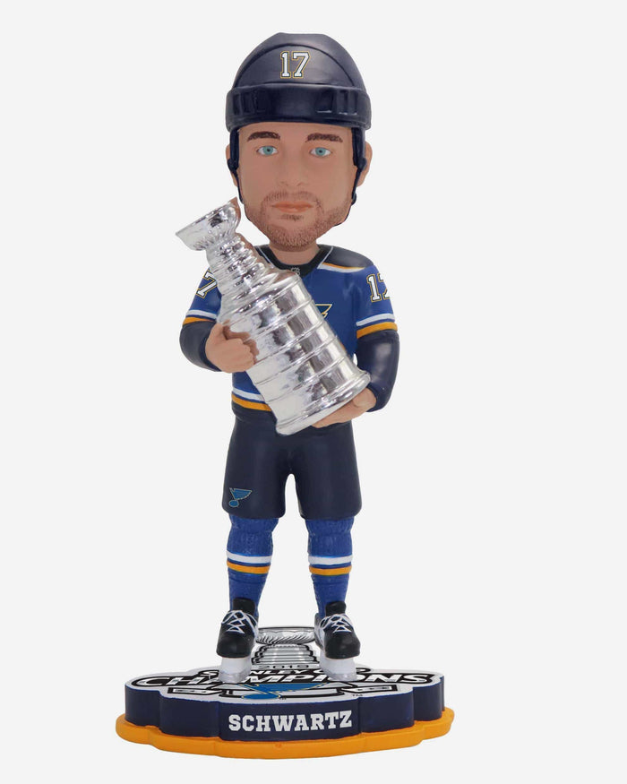 Jaden Schwartz St Louis Blues 2019 Stanley Cup Champions Bobblehead FOCO - FOCO.com