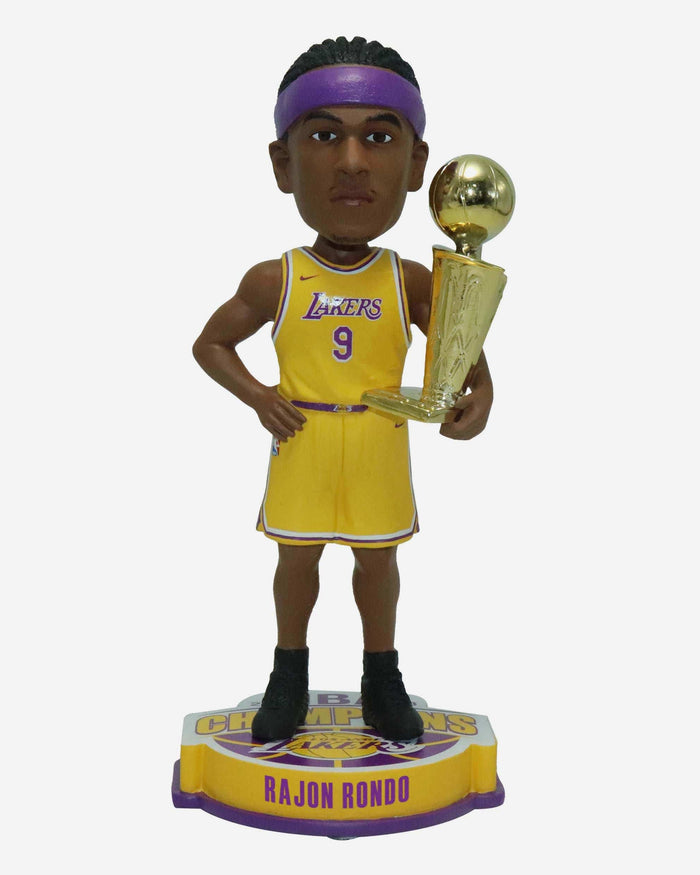 Rajon Rondo Los Angeles Lakers 2020 NBA Champions Bobblehead FOCO - FOCO.com