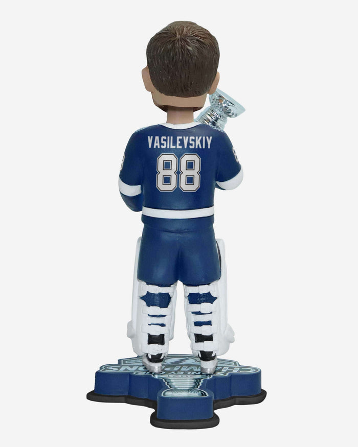 Andrei Vasilevskiy Tampa Bay Lightning 2021 Stanley Cup Champions Bobblehead FOCO - FOCO.com