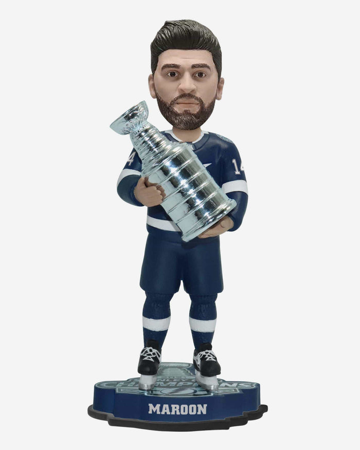 Pat Maroon Tampa Bay Lightning 2021 Stanley Cup Champions Bobblehead FOCO - FOCO.com