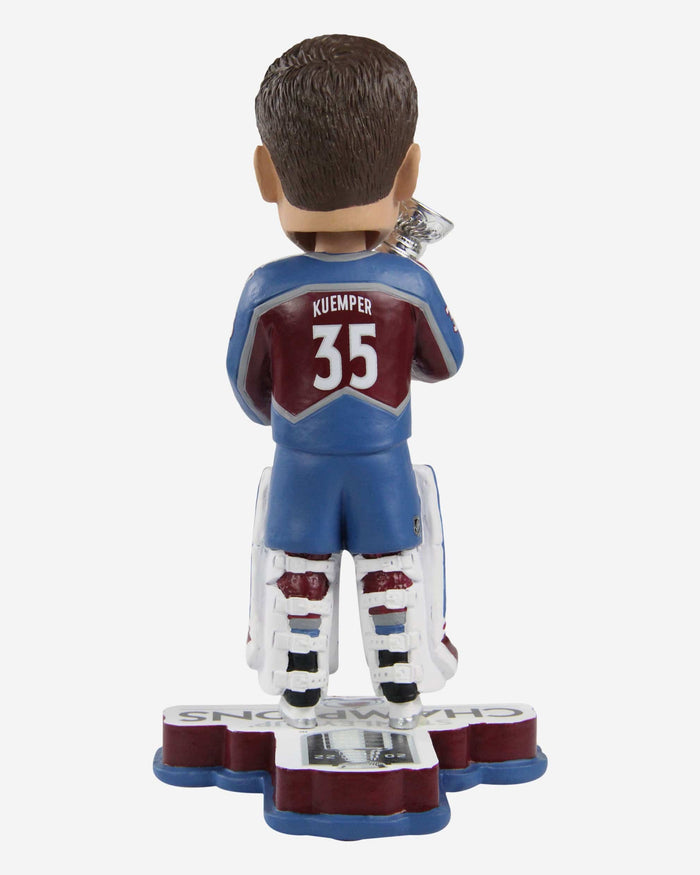 Darcy Kuemper Colorado Avalanche 2022 Stanley Cup Champions Bobblehead FOCO - FOCO.com