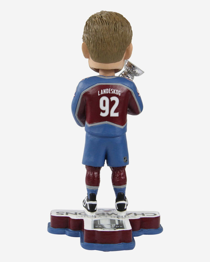Gabriel Landeskog Colorado Avalanche 2022 Stanley Cup Champions Bobblehead FOCO - FOCO.com