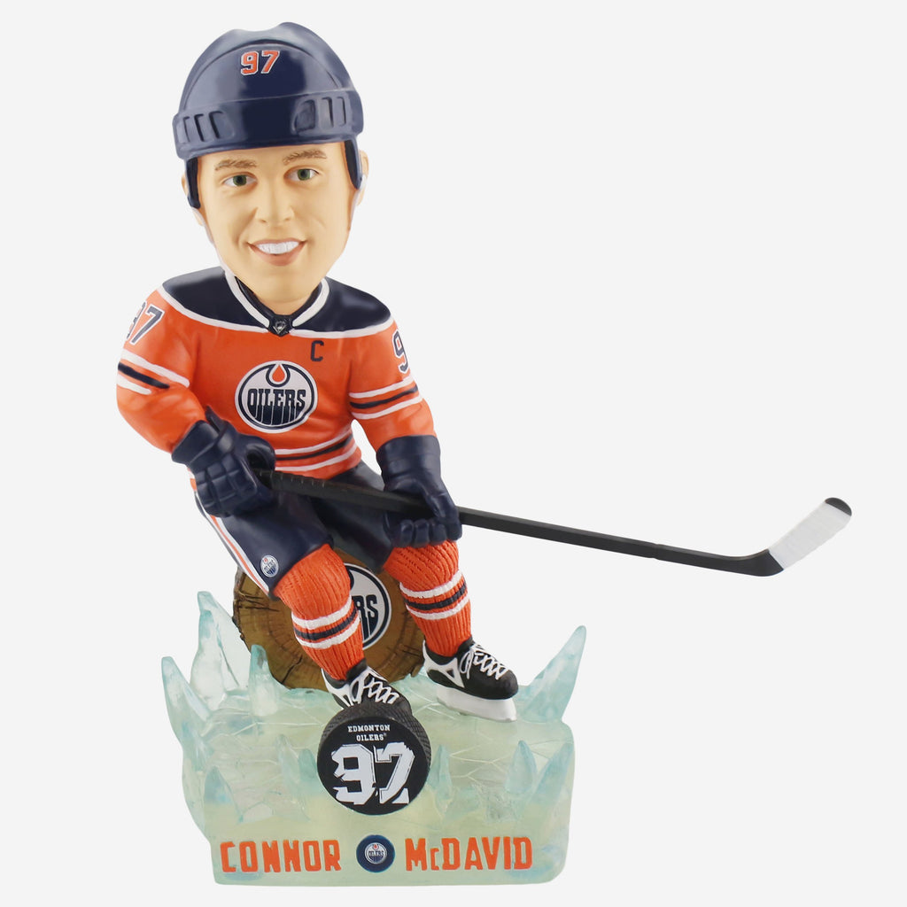 Connor McDavid Edmonton Oilers Tundra Series Bobblehead FOCO - FOCO.com