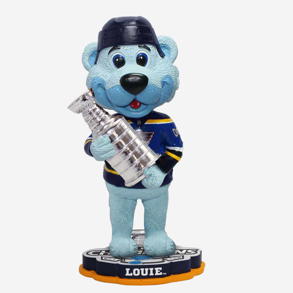 Louie St Louis Blues 2019 Stanley Cup Champions Bobblehead FOCO - FOCO.com