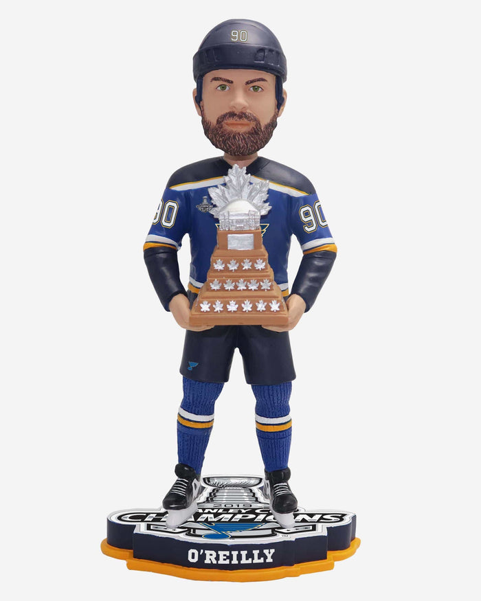 Ryan O'Reilly St Louis Blues 2019 Stanley Cup Champions MVP Bobblehead FOCO - FOCO.com