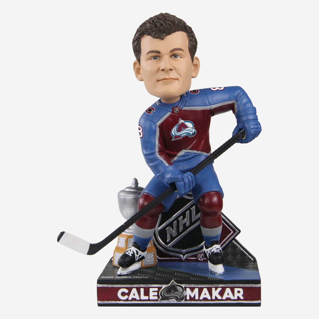 Cale Makar Colorado Avalanche 2022 Norris Trophy Award Bobblehead FOCO - FOCO.com