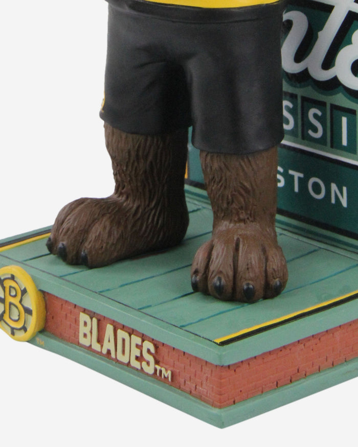 Blades The Bear Boston Bruins 2023 Winter Classic Mascot Bobblehead FOCO - FOCO.com