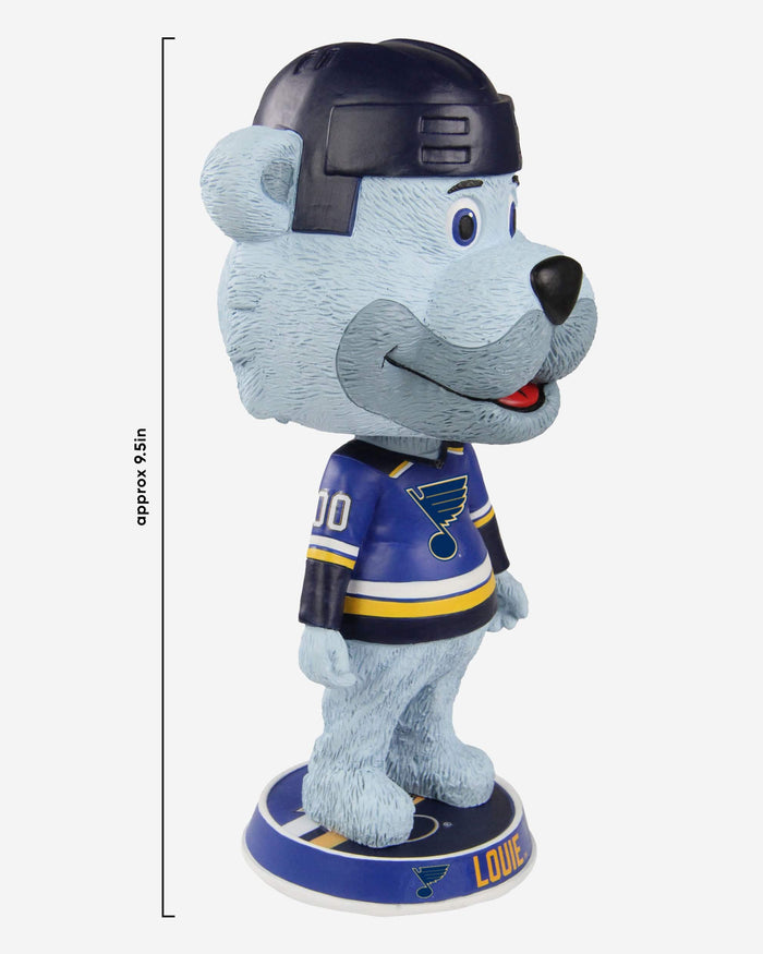 Louie St Louis Blues Mascot Bighead Bobblehead FOCO - FOCO.com