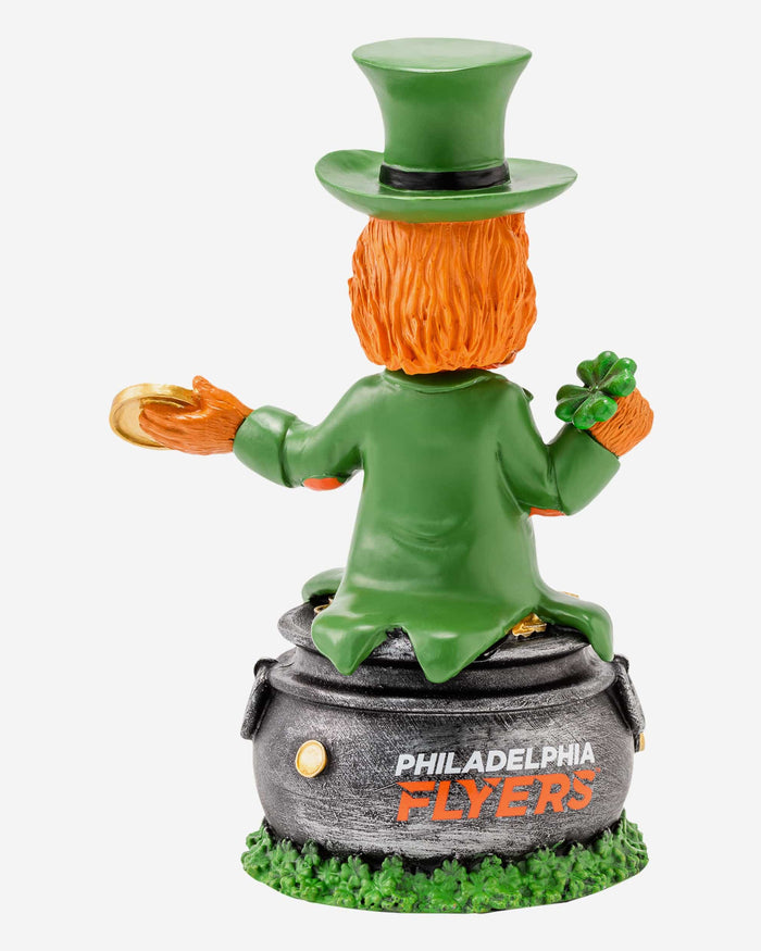 Gritty Philadelphia Flyers Saint Patricks Day Mascot Bobblehead FOCO - FOCO.com