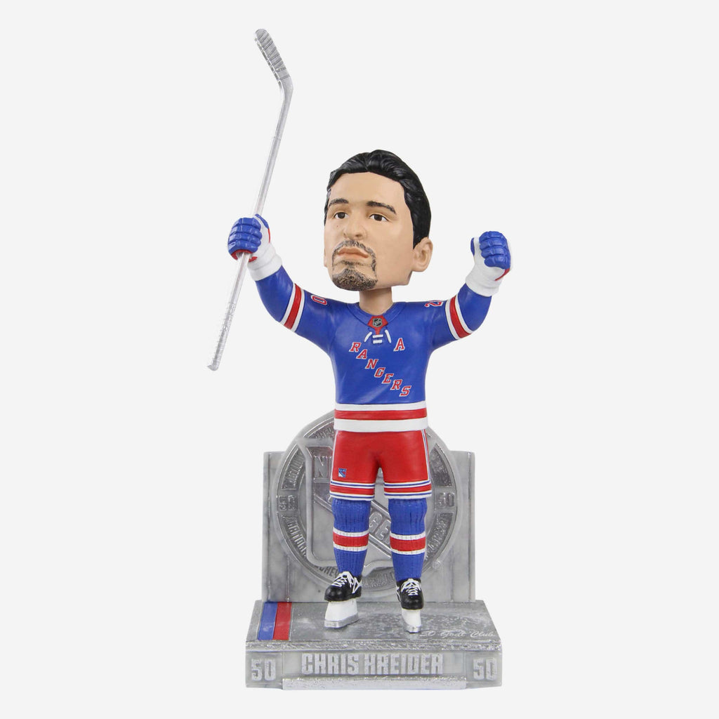 Chris Kreider New York Rangers 50 Goal Club Bobblehead FOCO - FOCO.com