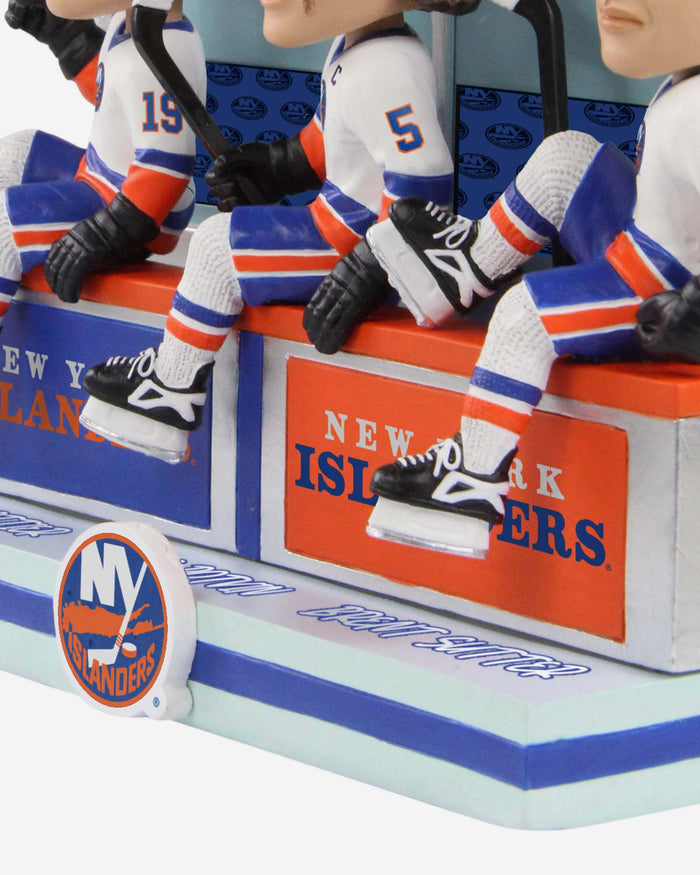 Bryan Trottier & Denis Potvin & Brent Sutter New York Islanders Line Change Triple Bobblehead FOCO - FOCO.com