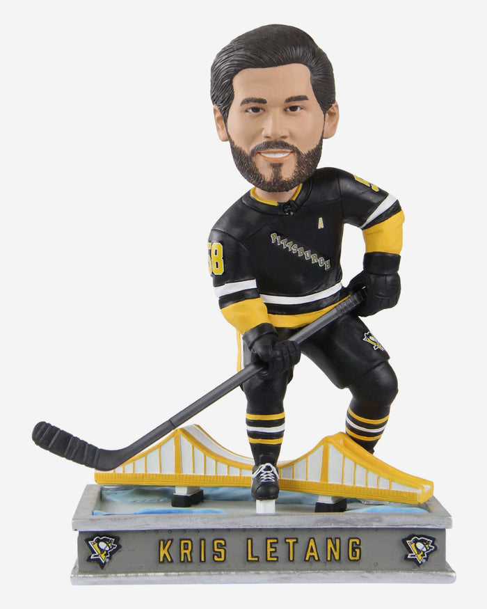Kris Letang Pittsburgh Penguins Alternate Jersey Bobblehead FOCO - FOCO.com
