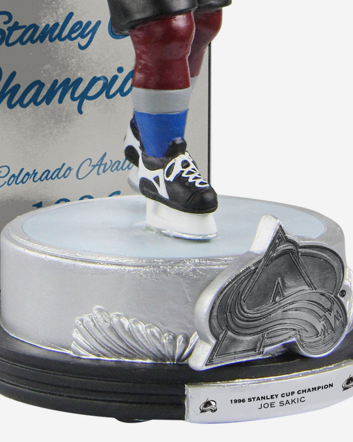 Joe Sakic Colorado Avalanche Celebration Series Bobblehead FOCO - FOCO.com