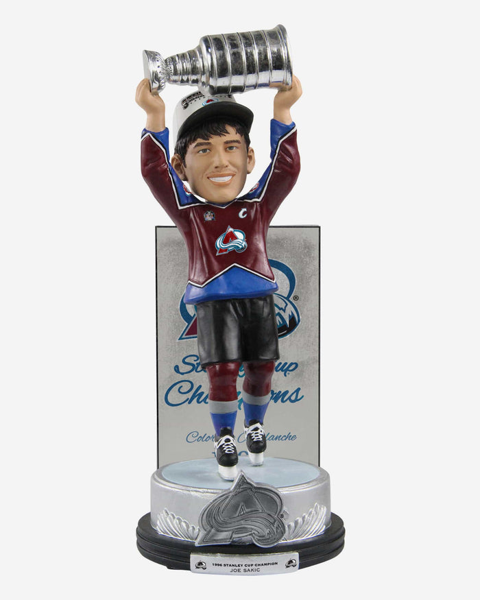 Joe Sakic Colorado Avalanche Celebration Series Bobblehead FOCO - FOCO.com