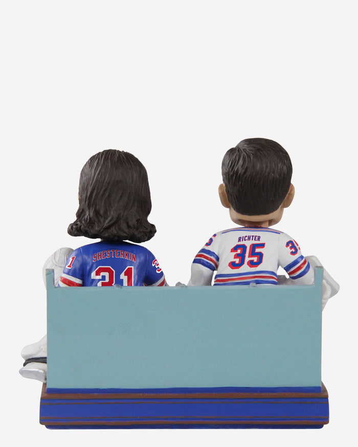 Mike Richter & Igor Shesterkin New York Rangers Then And Now Bobblehead FOCO - FOCO.com