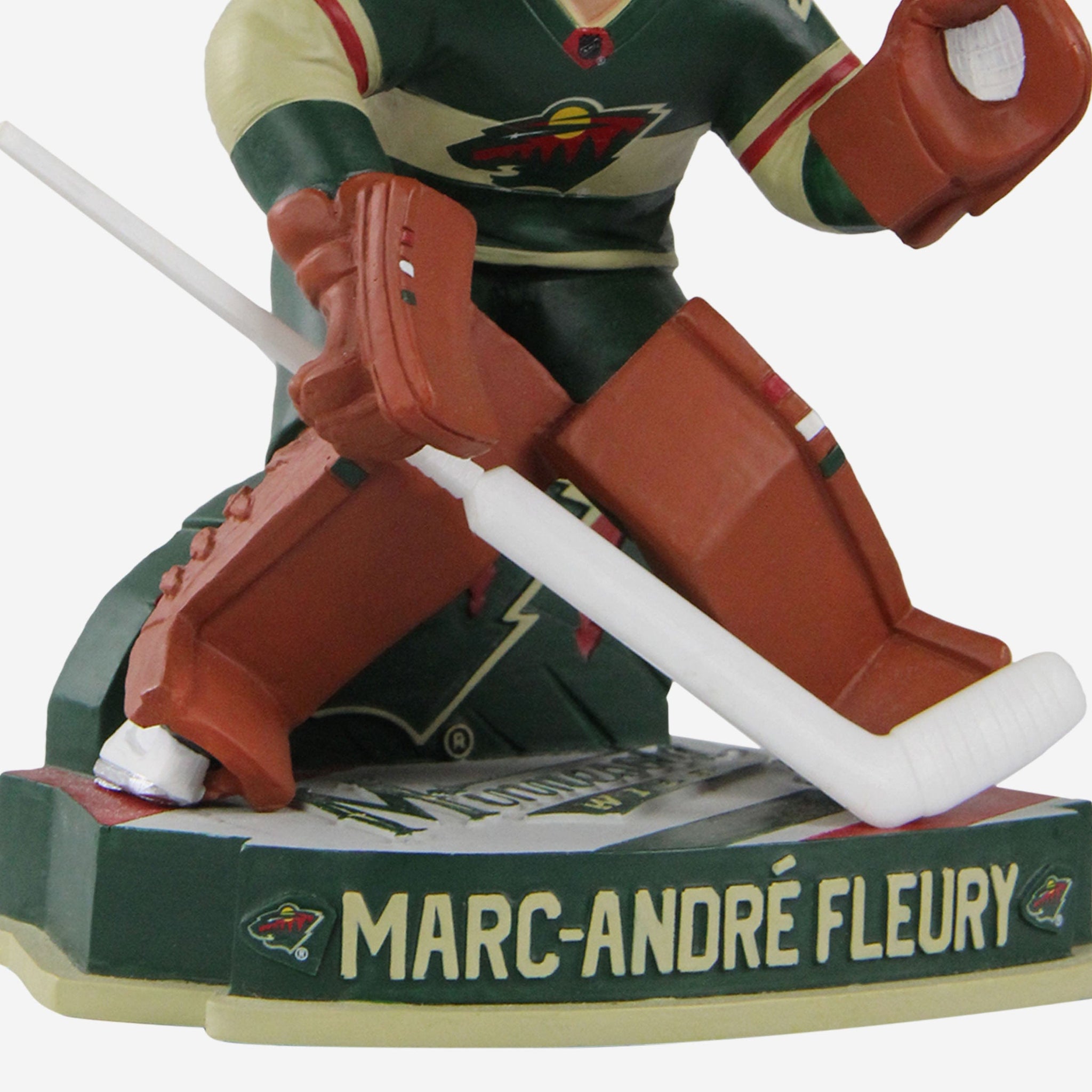 Youth Marc-Andre Fleury Green Minnesota Wild Name & Number T-Shirt