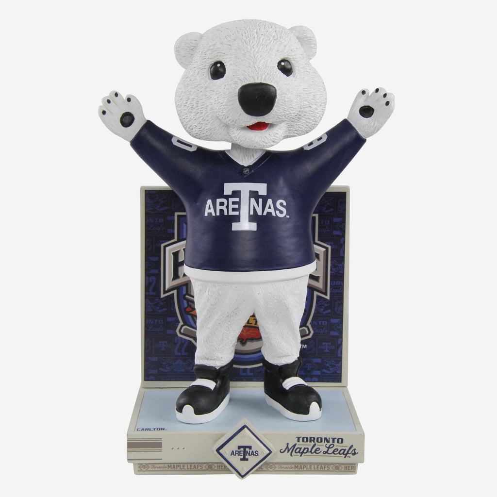 Carlton the Bear Toronto Maple Leafs Mascot Heritage Classic Bobblehead FOCO - FOCO.com