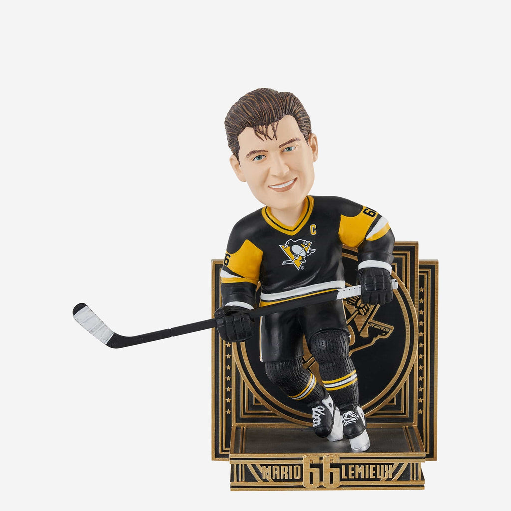 Mario Lemieux Pittsburgh Penguins Career Retrospective Bobblehead FOCO - FOCO.com