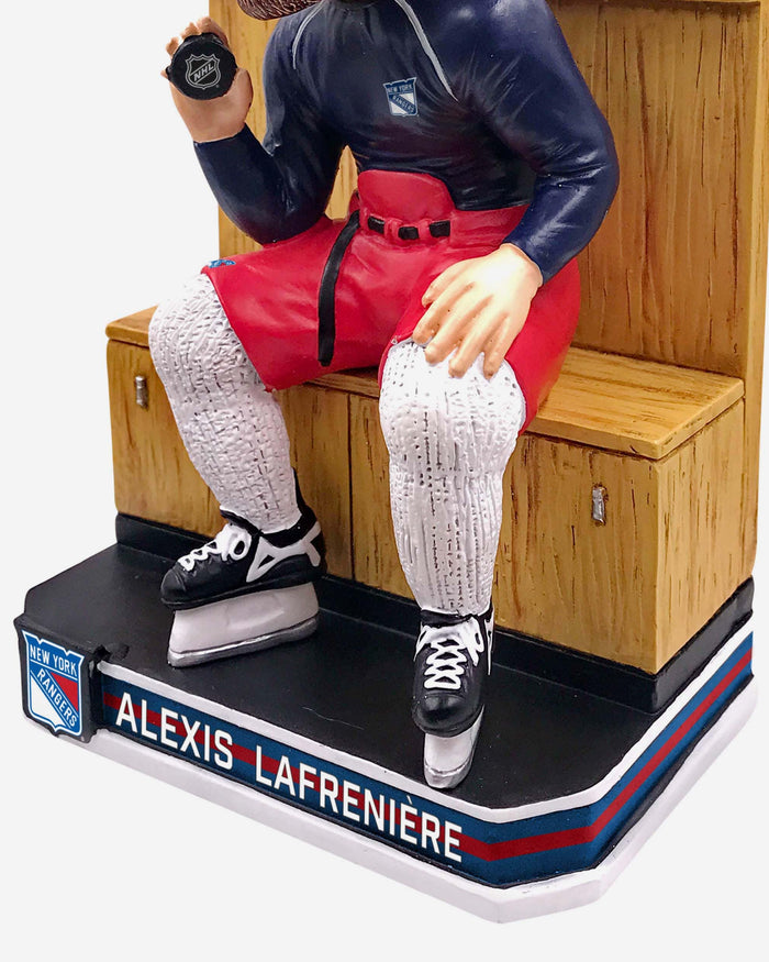 Alexis Lafreniere New York Rangers Overtime Goal Moment Bobblehead FOCO - FOCO.com