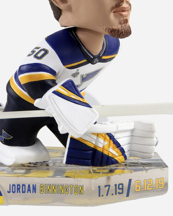 Jordan Binnington St Louis Blues Road To Gloria Bobblehead FOCO - FOCO.com