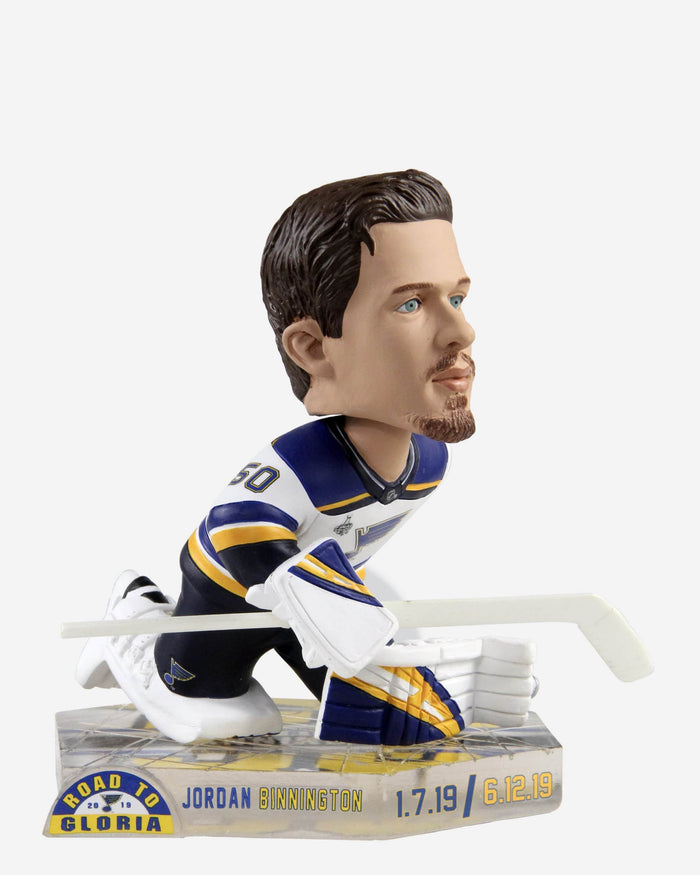 Jordan Binnington St Louis Blues Road To Gloria Bobblehead FOCO - FOCO.com