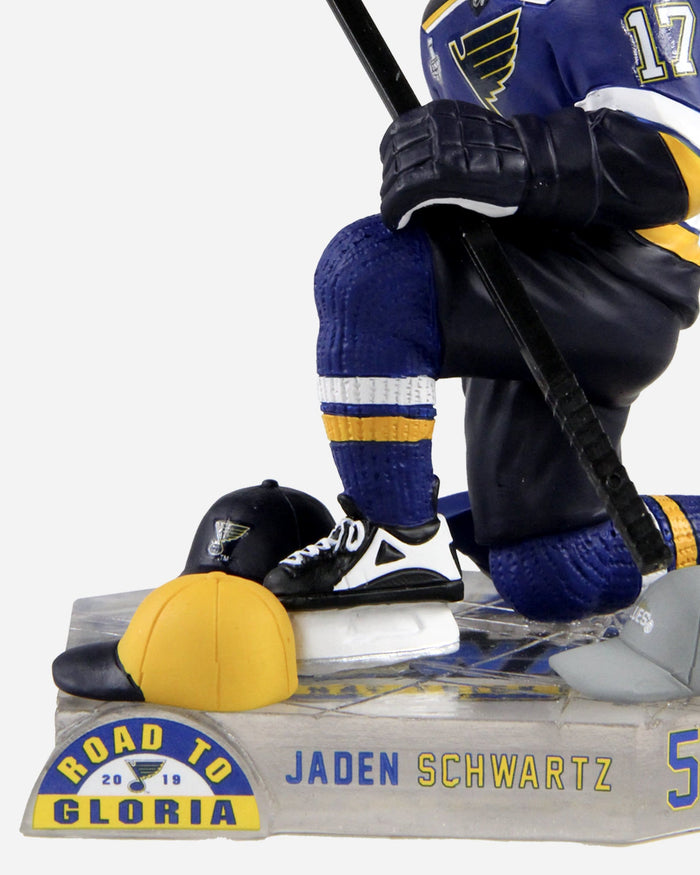 Jaden Schwartz St Louis Blues Road To Gloria Bobblehead FOCO - FOCO.com