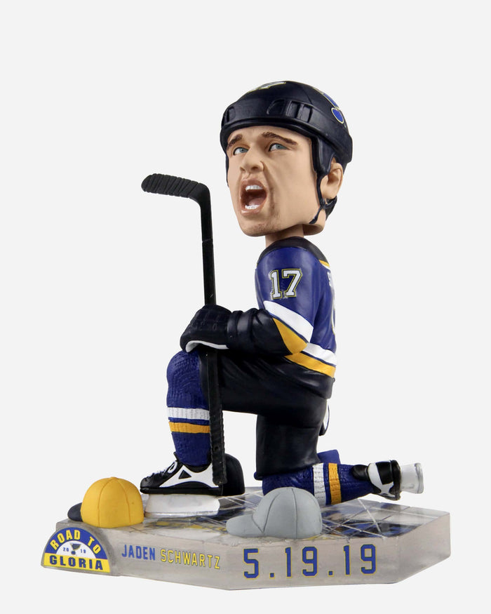 Jaden Schwartz St Louis Blues Road To Gloria Bobblehead FOCO - FOCO.com