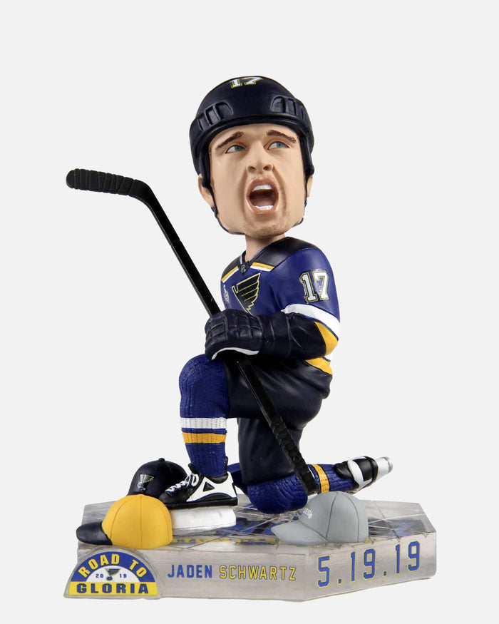 Jaden Schwartz St Louis Blues Road To Gloria Bobblehead FOCO - FOCO.com