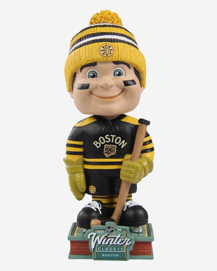 Boston Bruins 2023 Winter Classic Retro Cherub Bobblehead FOCO - FOCO.com