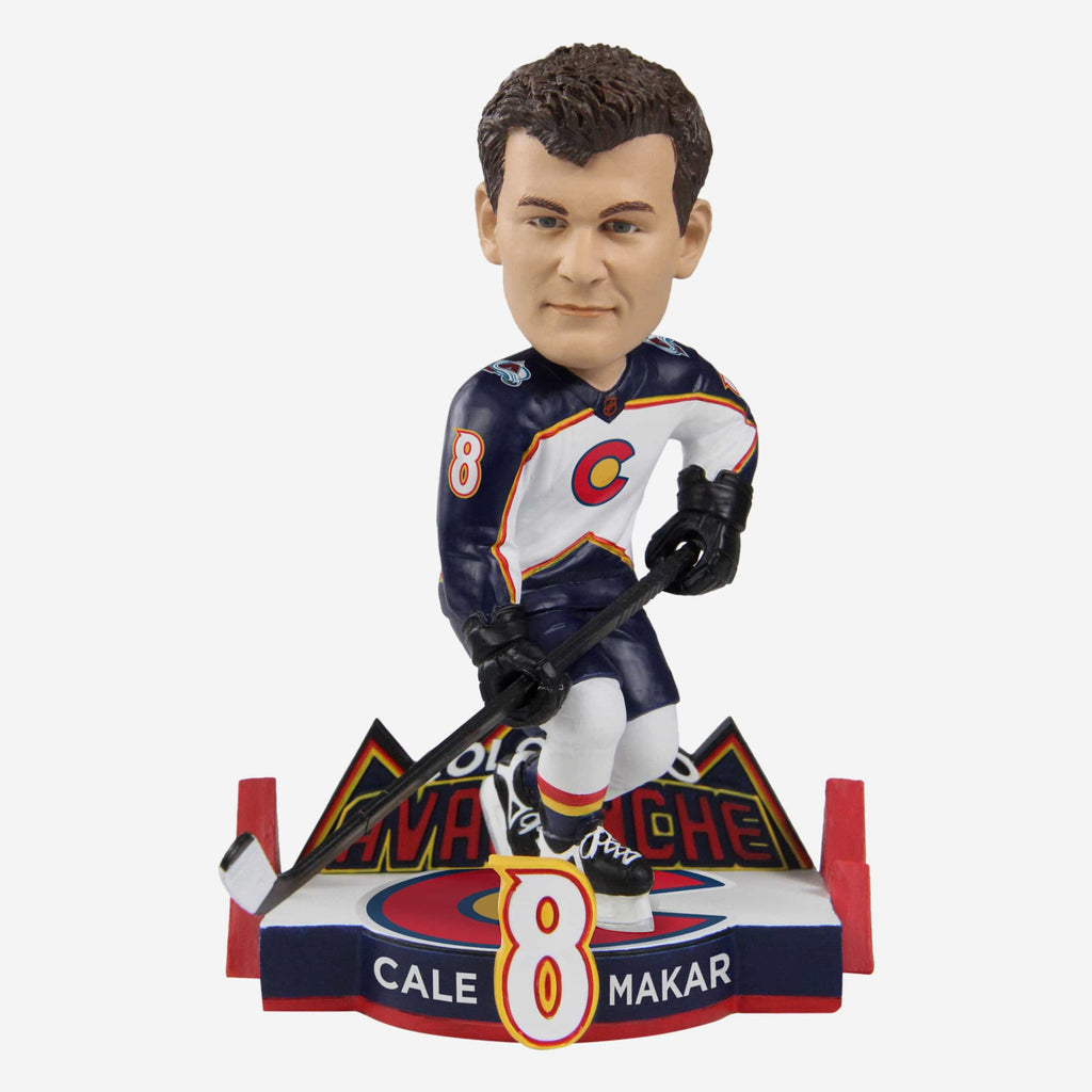Cale Makar Colorado Avalanche Reverse Retro Jersey Bobblehead FOCO - FOCO.com