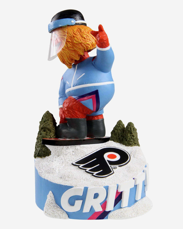 Gritty Philadelphia Flyers Mascot Snowboard Bobblehead FOCO - FOCO.com