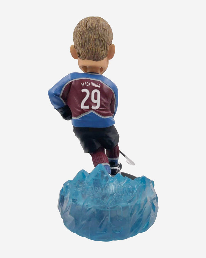 Nathan MacKinnon Colorado Avalanche Thematic Bobblehead FOCO - FOCO.com