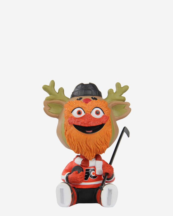 Gritty Philadelphia Flyers Christmas Mascot Bobble Bro Mini Bobblehead FOCO - FOCO.com