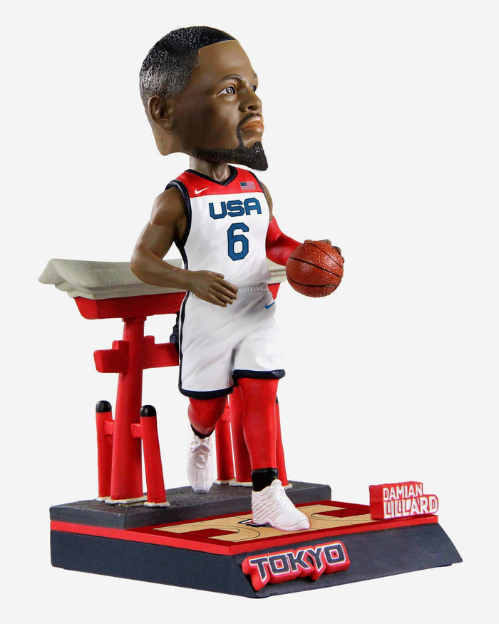 Damian Lillard USA Basketball Mens National Team Tokyo Bobblehead FOCO - FOCO.com