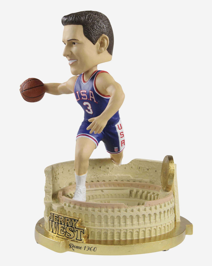 Jerry West USA Basketball Mens National Team 1960 Rome Bobblehead FOCO - FOCO.com