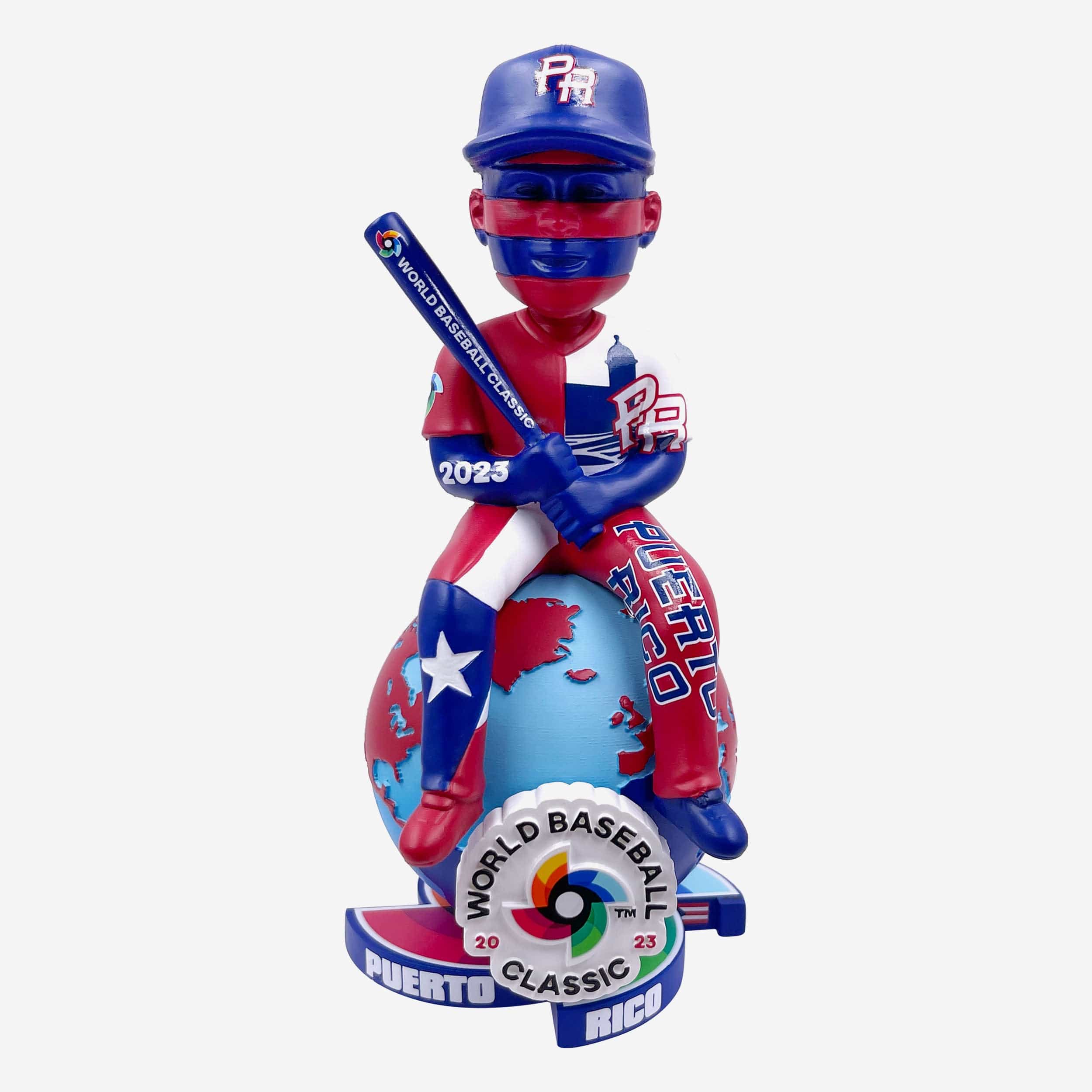 Puerto Rico 2023 World Baseball Classic Bobbles On Parade