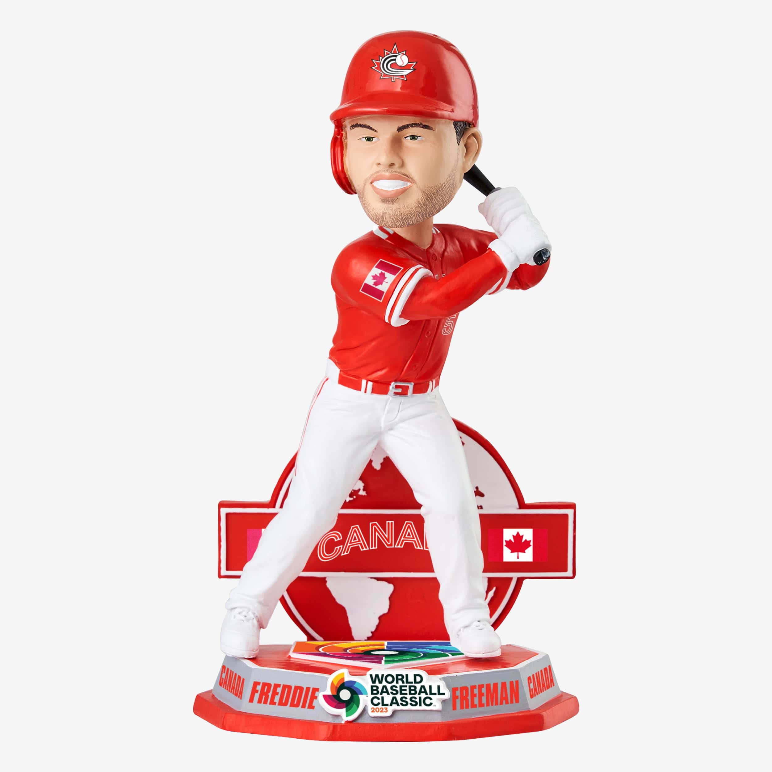 Freddie Freeman Canada 2023 World Baseball Classic Bobblehead FOCO