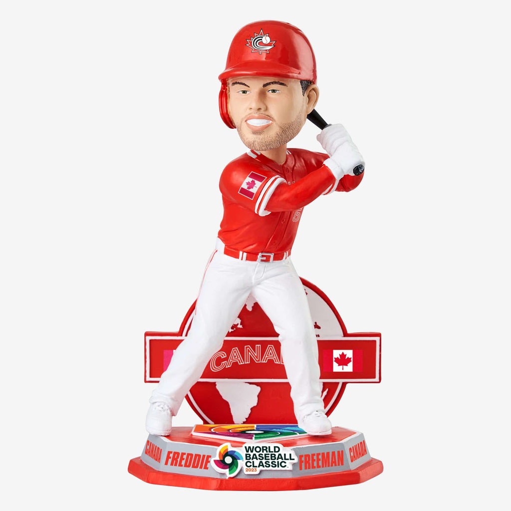 Freddie Freeman Canada 2023 World Baseball Classic Bobblehead FOCO - FOCO.com