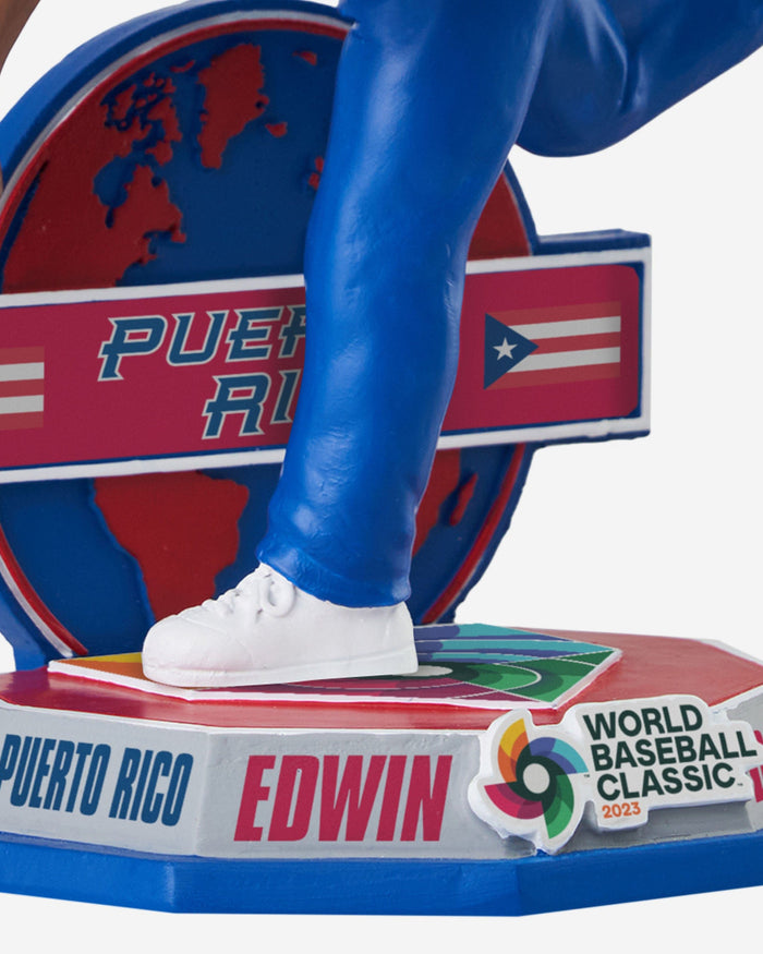 Edwin Diaz Puerto Rico 2023 World Baseball Classic Bobblehead FOCO - FOCO.com
