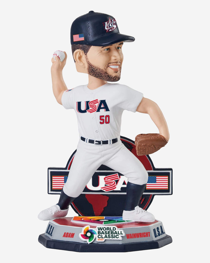 Adam Wainwright USA 2023 World Baseball Classic Bobblehead FOCO - FOCO.com
