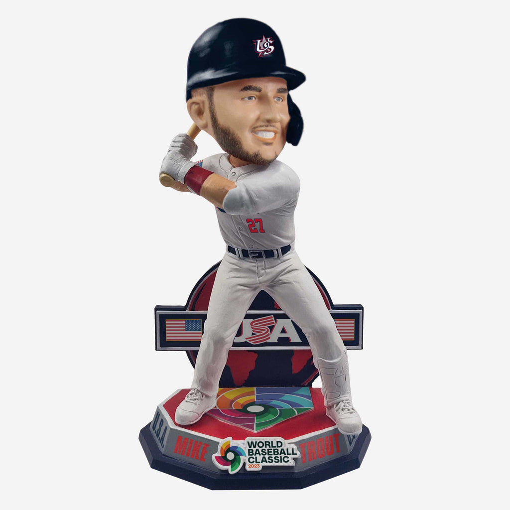 Mike Trout USA 2023 World Baseball Classic Bobblehead FOCO - FOCO.com