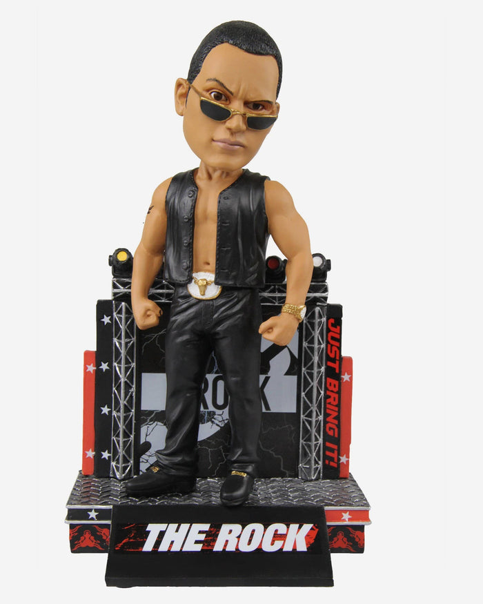 The Rock Attitude WWE Bobblehead FOCO - FOCO.com