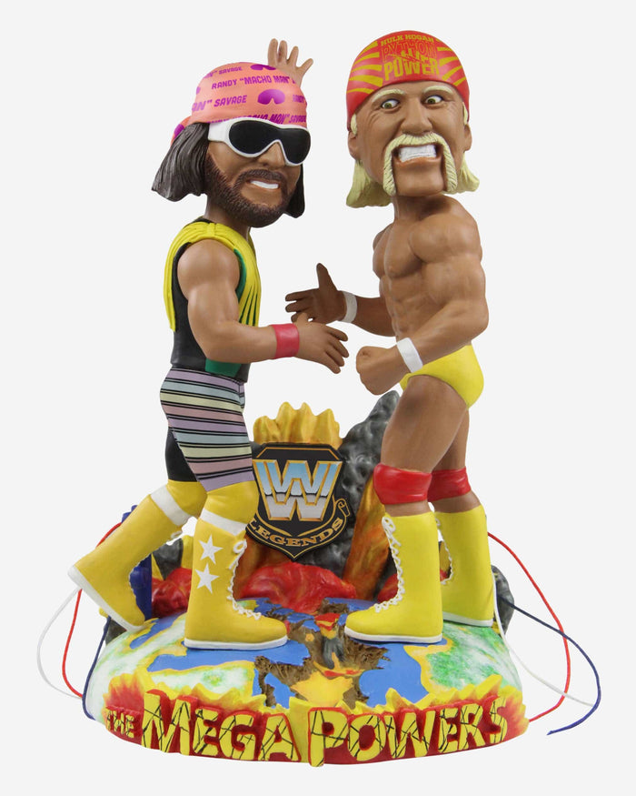 Randy Savage & Hulk Hogan Mega Powers WWE Tag Team Bobblehead FOCO - FOCO.com