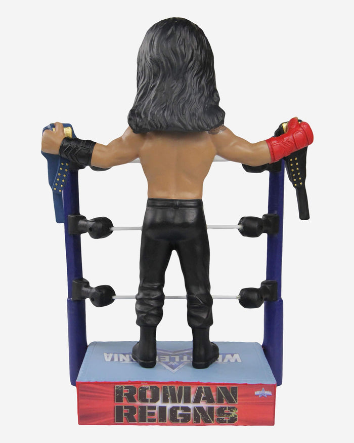 Roman Reigns WWE Wrestlemania 38 Champion Bobblehead FOCO - FOCO.com